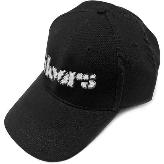 The Doors Band Logo Baseball Hat Black