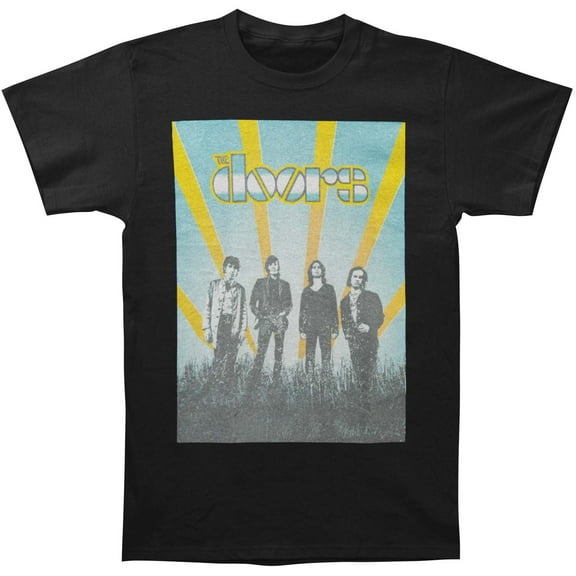 Men's Doors Waiting for the Sun T-shirt Small Black