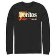 thumbnail image 1 of Men's Doritos 90s Logo Grey  Long Sleeve Shirt Black Large, 1 of 4