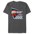thumbnail image 1 of Men's Doritos Cool Ranch Retro Logo Graphic Tee Charcoal Heather Medium, 1 of 5