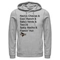 thumbnail image 1 of Men's Doritos Flavors Stack  Pull Over Hoodie Athletic Heather 2X Large, 1 of 4