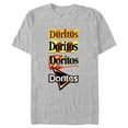 thumbnail image 1 of Men's Doritos Logo Evolution Graphic Tee Athletic Heather Medium, 1 of 5