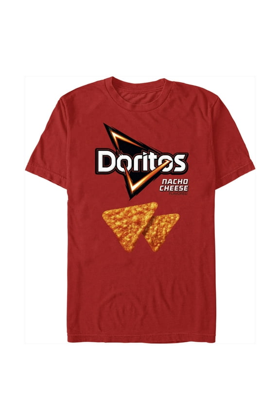 Men's Doritos Nacho Cheese Logo Graphic Tee Red Large