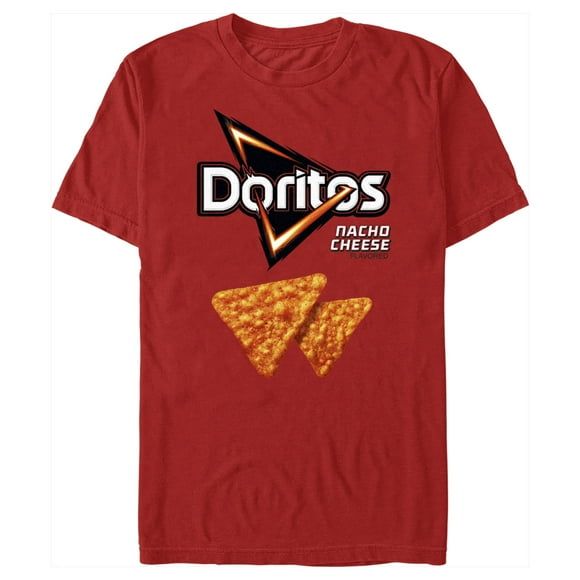 Men's Doritos Nacho Cheese Logo  Graphic Tee Red X Large