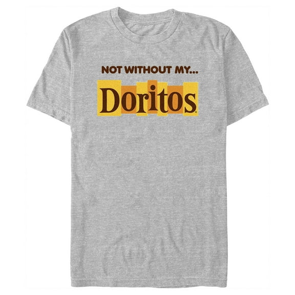 Men's Doritos Not Without My… Original Logo Graphic Tee Athletic Heather 2X Large