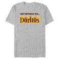 thumbnail image 1 of Men's Doritos Not Without My… Original Logo Graphic Tee Athletic Heather Large, 1 of 5