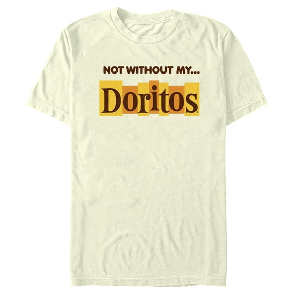 Men's Doritos Not Without My… Original Logo Graphic Tee Beige 2X Large