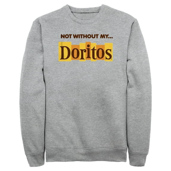 Men's Doritos Not Without My… Original Logo Sweatshirt Athletic Heather Small