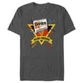 thumbnail image 1 of Men's Doritos Retro Nacho Cheesier Graphic Tee Charcoal Heather X Large, 1 of 5