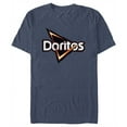 thumbnail image 1 of Men's Doritos Triangle Logo  Graphic Tee Navy Blue Heather Large, 1 of 4