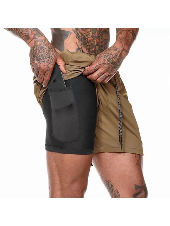 Men's Double-Deck Running Shorts