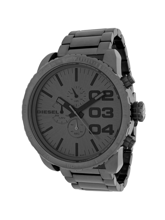 Men's Double Down DZ4215 Grey Stainless-Steel Quartz Watch