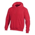 thumbnail image 1 of Men's Double Dry Action Fleece Pullover Hood, Scarlet - M, 1 of 2