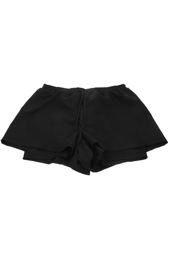 Men's Double Layer Swimming Trunks Shorts Mens for with Liner Pants Beach Supplies Man