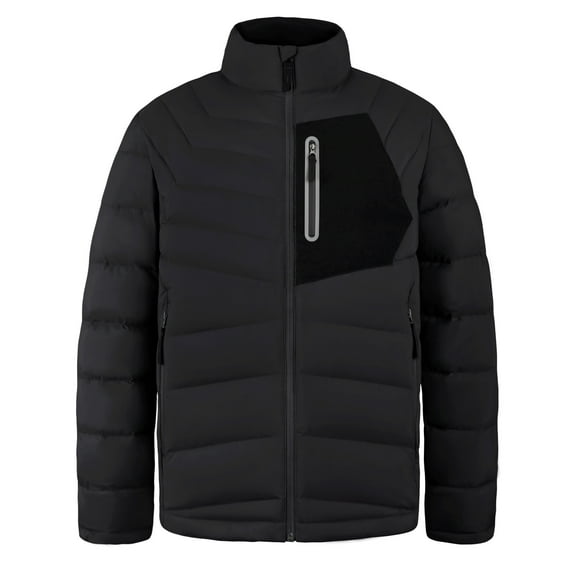 Men's Down Jacket Packable Water Resistant 5 Pockets Puffer Jacket Lightweight