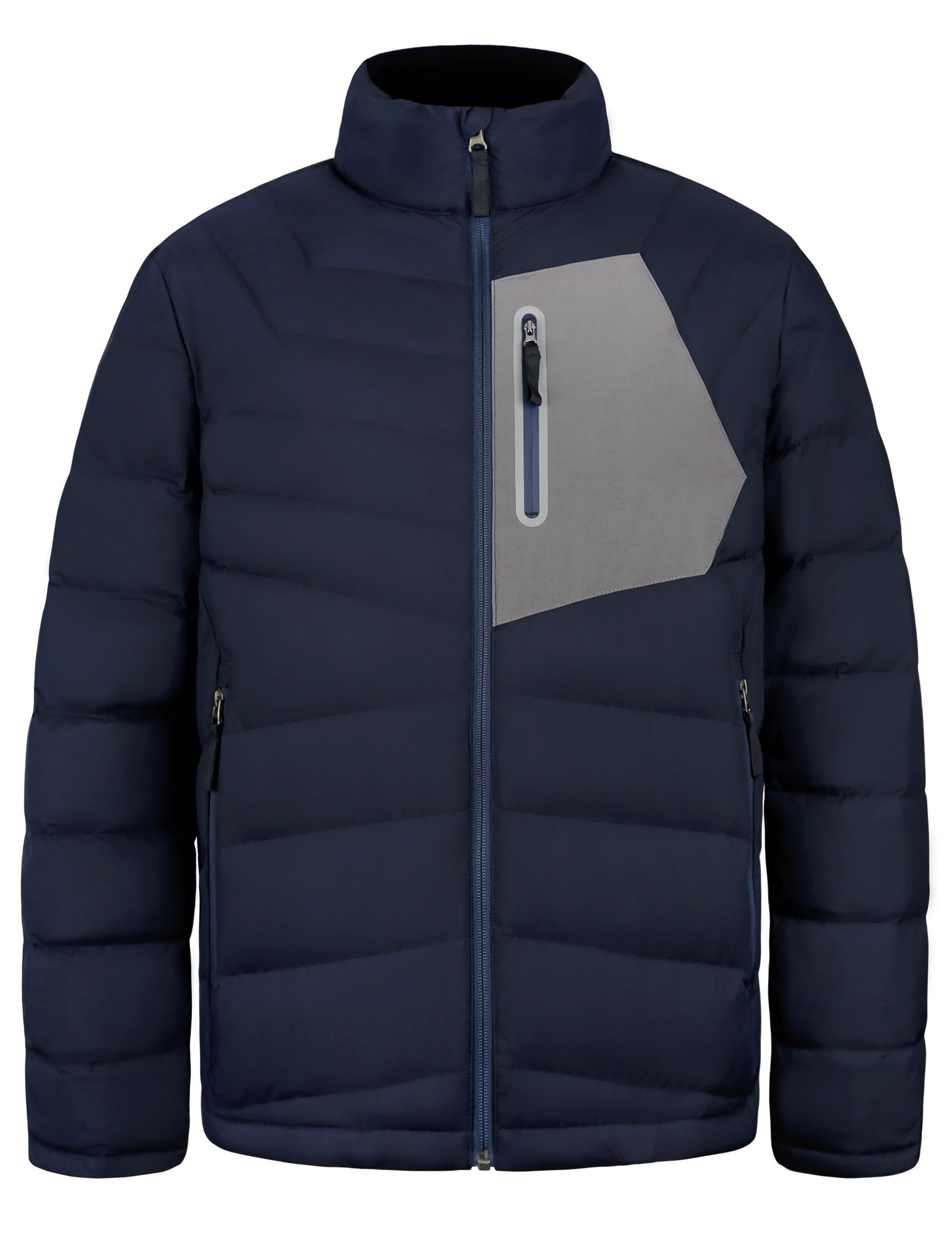 Men's Down Jacket Packable Water Resistant 5 Pockets Puffer Jacket