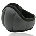 thumbnail image 1 of Men's Down Winter Ear Warmers | Behind-the-Head Adjustable & Foldable Earmuffs - gray, 1 of 5