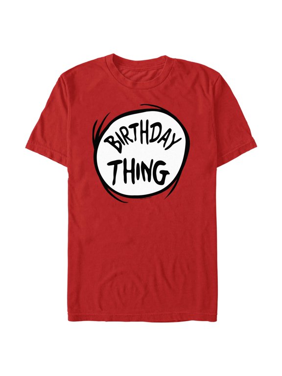 Men's Dr. Seuss Birthday Thing Graphic T-Shirt