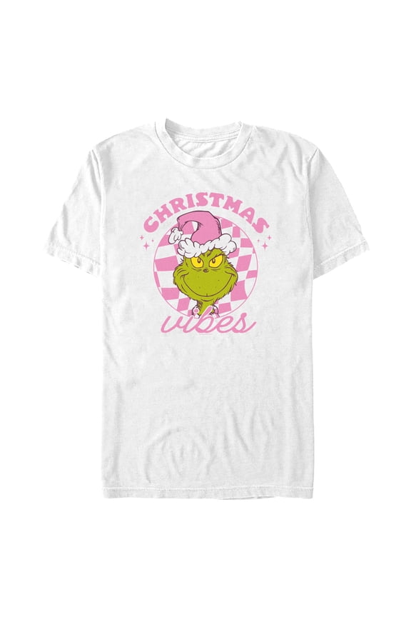 Men's The Grinch Christmas Vibes Graphic T-Shirt