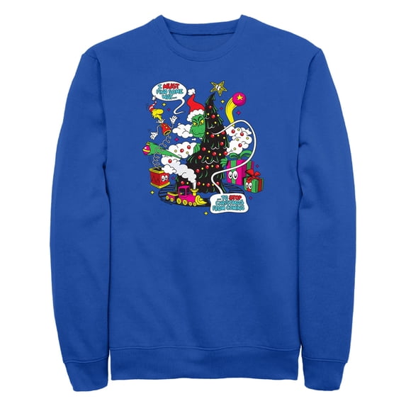 Men's Dr. Seuss Christmas the Grinch Find a Way Sweatshirt