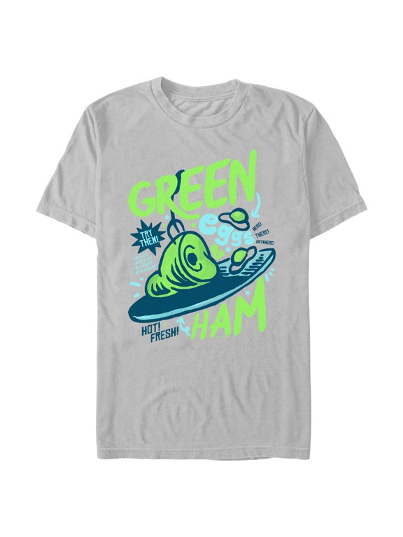 Men's Dr. Seuss Green Eggs & Ham Poster Graphic T-Shirt