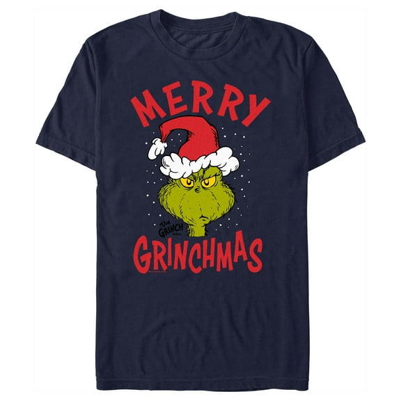 Men's Dr. Seuss Merry Grinchmas  Graphic T-Shirt