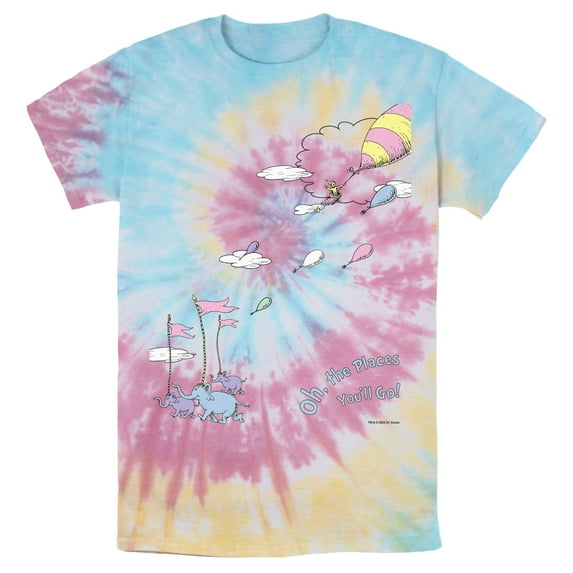Men's Dr. Seuss Oh The Places You'll Go Scene Graphic T-Shirt