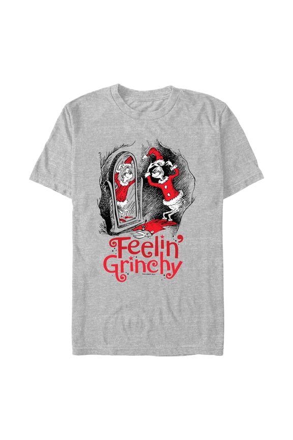 Men's Dr. Seuss The Grinch Feelin' Grinchy Graphic T-Shirt