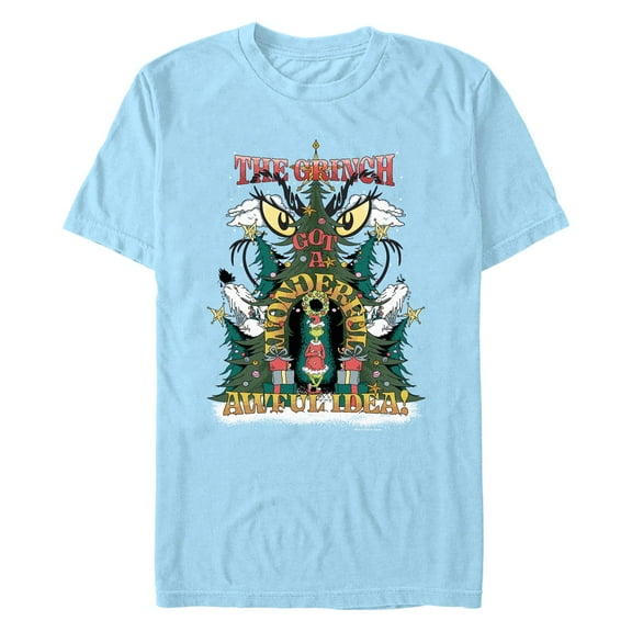 Men's Dr. Seuss The Grinch Got a Wonderful Awful Idea Graphic T-Shirt
