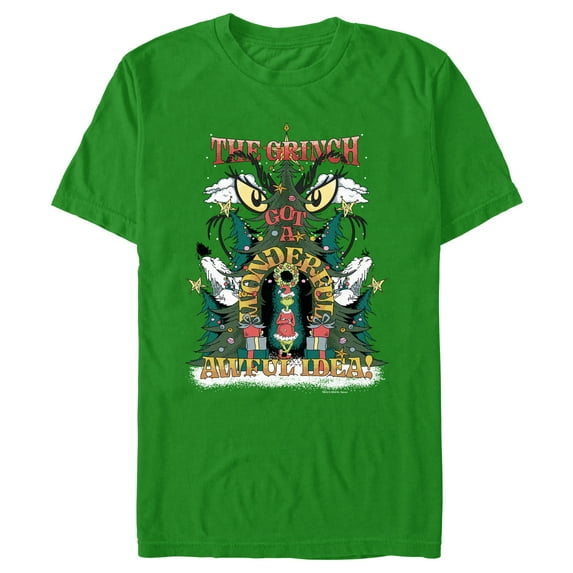 Men's Dr. Seuss The Grinch Got a Wonderful Awful Idea Graphic T-Shirt
