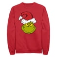 thumbnail image 1 of Men's Dr. Seuss The Grinch Santa Hat Sweatshirt, 1 of 4