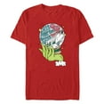thumbnail image 1 of Men's Dr. Seuss The Grinch This Heart Snow Globe  Graphic T-Shirt, 1 of 5