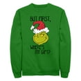 thumbnail image 1 of Men's Dr. Seuss The Grinch Where's My Gift?  Sweatshirt, 1 of 4