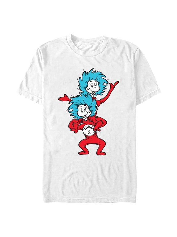 Men's Dr. Seuss Thing One and Thing Two Graphic T-Shirt
