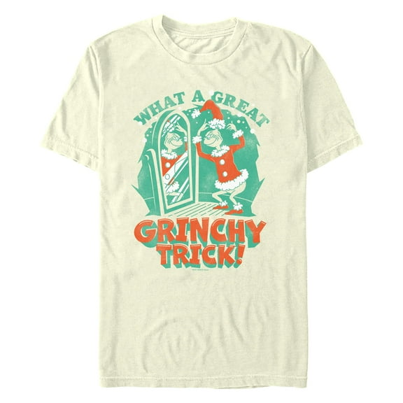 Men's Dr. Seuss What a Great Grinchy Trick  Graphic T-Shirt