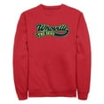 thumbnail image 1 of Men's Dr. Seuss Whoville The Grinch Varsity  Sweatshirt, 1 of 4