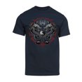 thumbnail image 1 of Men's Dragons and Tigers Short-Sleeve T-Shirt, Navy XL, 1 of 1