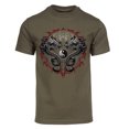 thumbnail image 1 of Men's Dragons and Tigers Short-Sleeve T-Shirt, Olive XL, 1 of 1