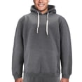 thumbnail image 1 of Men's Drawstring Fleece Lined Athletic Sport Fitness Gym Sweater Pullover Hoodie (Charcoal, 6XL), 1 of 2