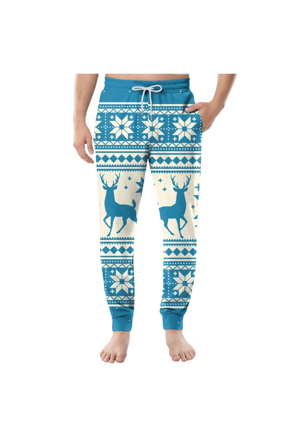 Men's Drawstring Pocket Casual Pants with Checkered Striped Printed Design - Home Sleeping Pants for Comfortable Wear and Lounge Activities,Beige,3XL