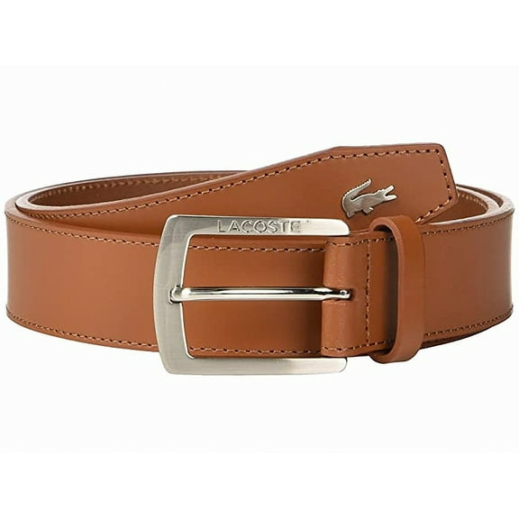 Men's Dress Belt 38 Thick Buckle Leather Accessory 37-38