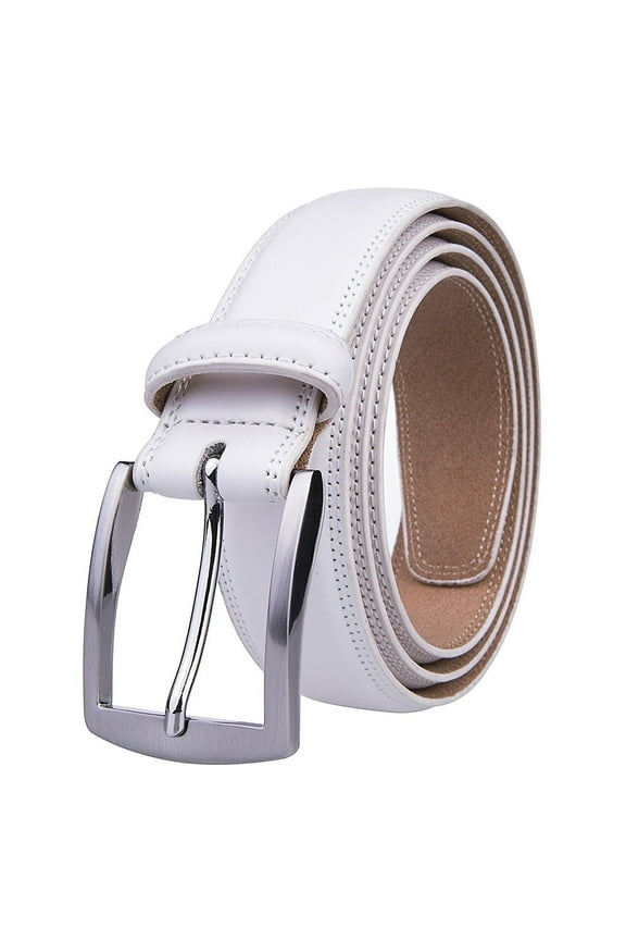 Men's Dress Belt, Genuine Leather Belts - Classic & Fashion Design for Work Business and Casual
