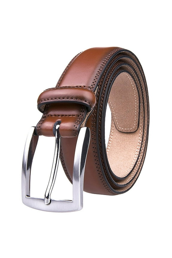 Men's Dress Belt, Genuine Leather Belts - Classic & Fashion Design for Work Business and Casual