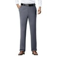 thumbnail image 1 of Men's Dress Pants Business Flat Front Non Ironing Free Comfort Stretch Suit Pants Regular Fit Casual Straight Leg Men Pants Grey XXL/38, 1 of 5