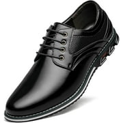 Men's Dress Shoes Comfort Soft Men Oxford Superior Flexural Leather Fashion Dress Sneakers Business Casual Derby Shoe