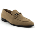 thumbnail image 1 of Men's Dress Shoes Loafer with Gold Buckle Slip On Formal Modern Classic, 1 of 5