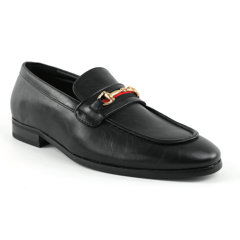 mens white shoes with gold buckle