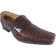 thumbnail image 1 of Men's Dress Shoes Loafers Crocodile Elastic Buckle Slip On, 1 of 3