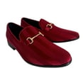 thumbnail image 1 of Men's Dress Shoes Tuxedo Velvet Buckle Loafer Fashion Slip on, 1 of 5