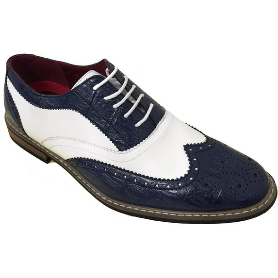 Men's Dress Shoes Wingtip Lace Up Brogue Oxfords Casual